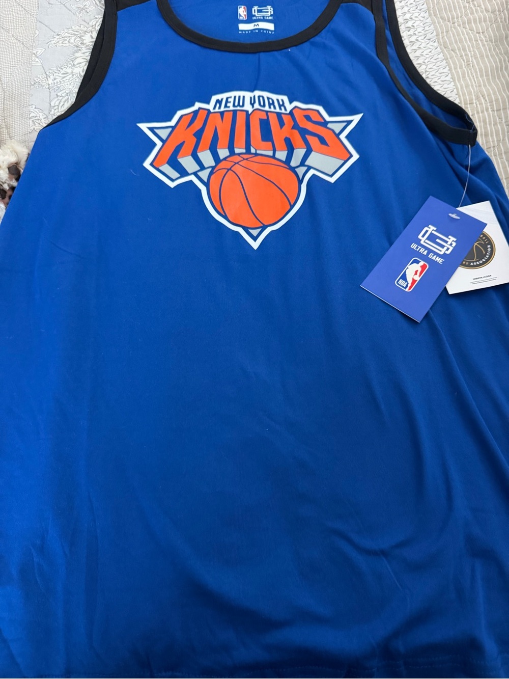 New York Knicks Blue NBA Tank Top #11 Brunson
